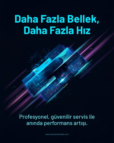 Daha Fazla Bellek, Daha Fazla Hız: Profesyonel RAM Upgrade