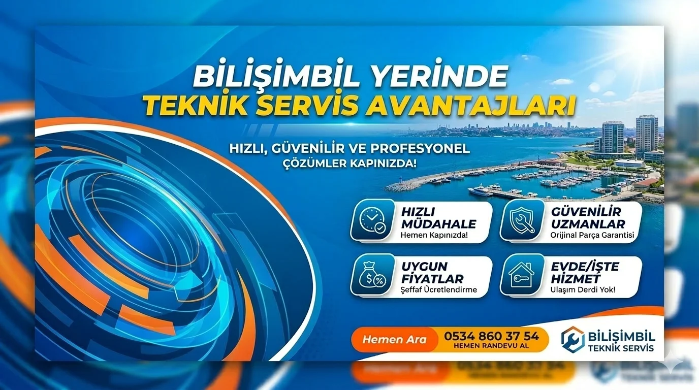 Pendik Yerinde Teknik Servis Avantajları