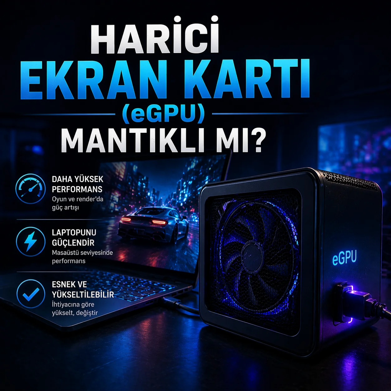 Harici Ekran Kartı (eGPU) Mantıklı mı