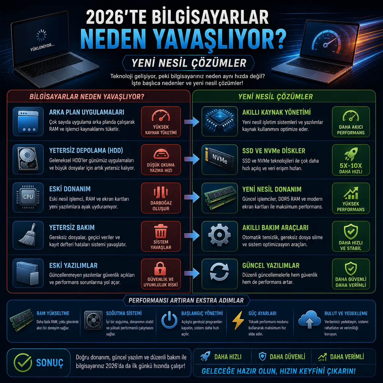 2026’te Bilgisayarlar Neden Yavaşlıyor? Yeni Nesil Çözümler