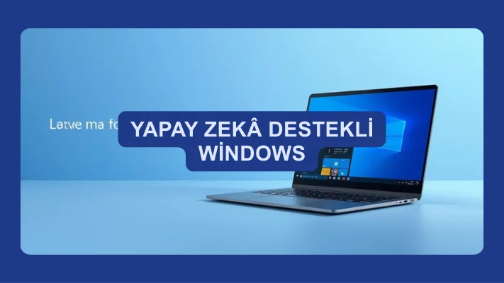 Yapay Zekâ Destekli Windows Özellikleri Neler