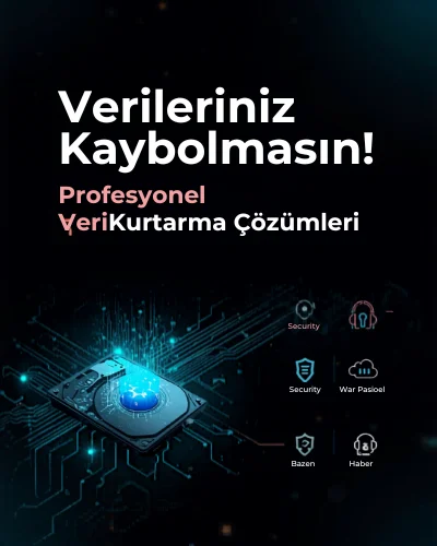 Verileriniz Kaybolmasın! Profesyonel Veri Kurtarma Çözümleri