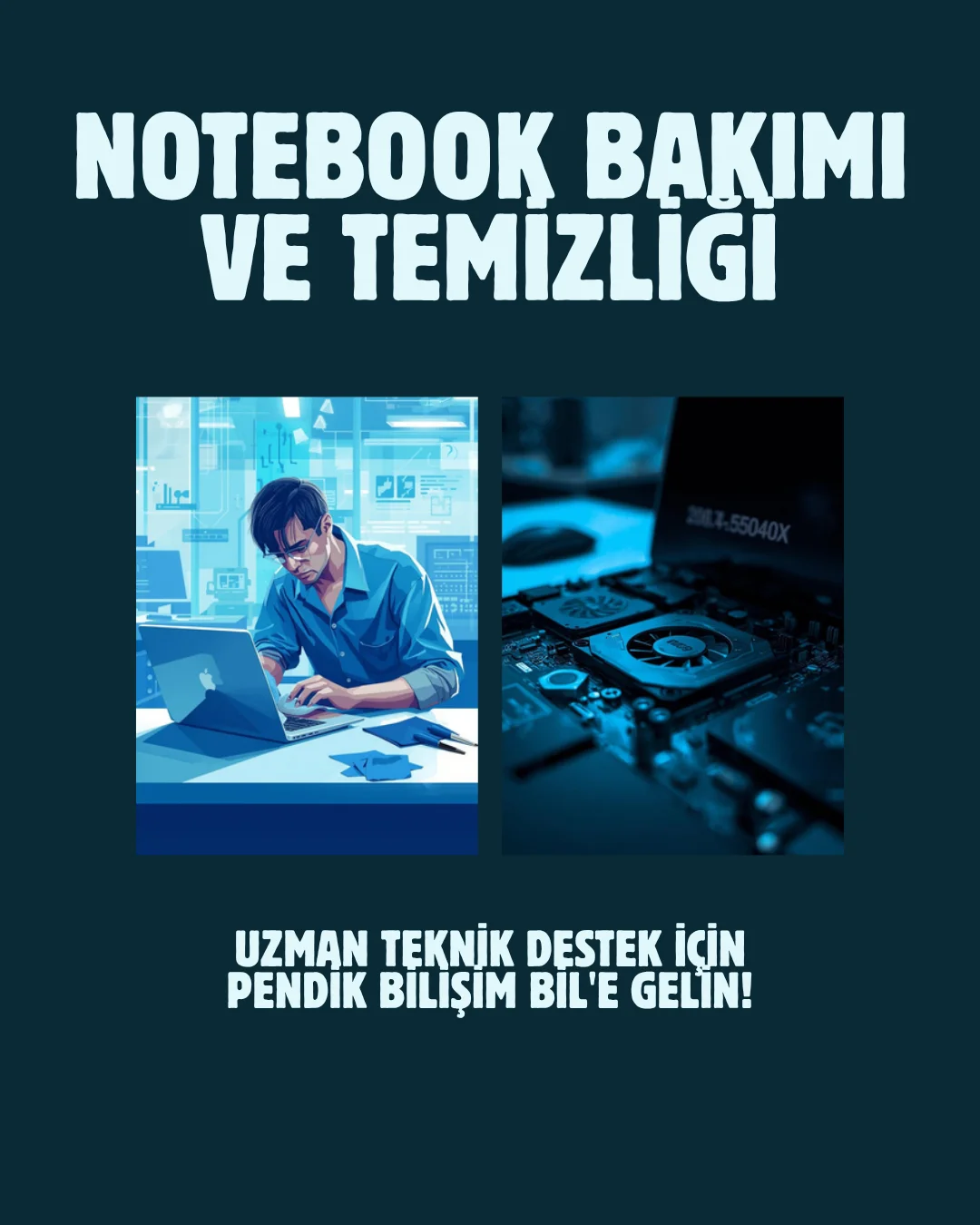 Notebook Bakımı ve Temizliği: Pendik Bilişim Bilgisayar'ın Profesyonel Çözümleri