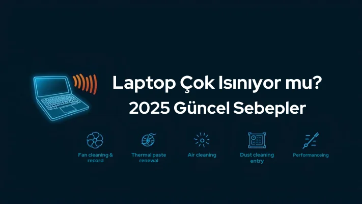 Laptop Çok Isınıyor mu? 2025 Güncel Sebepler