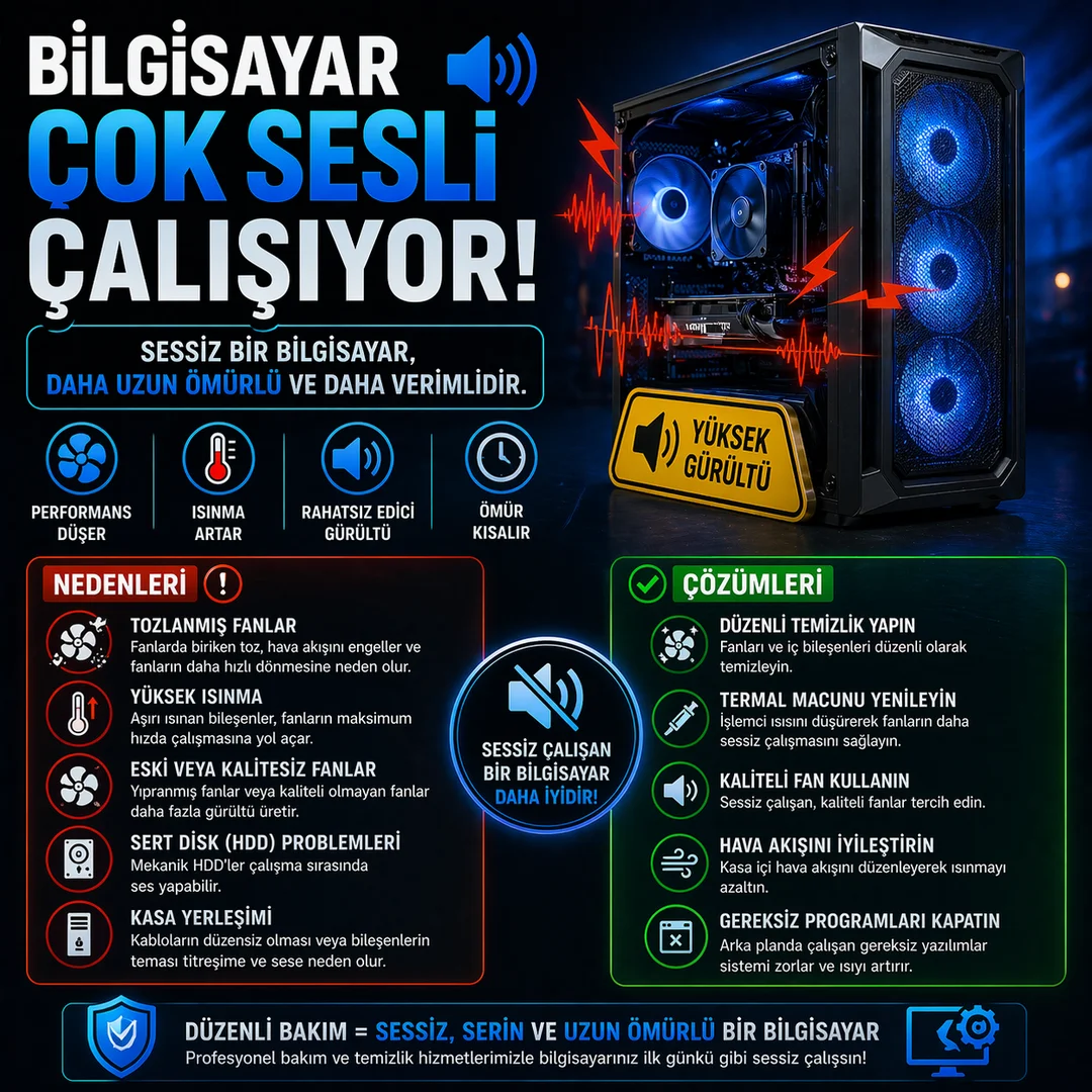 Bilgisayar Çok Sesli Çalışıyor