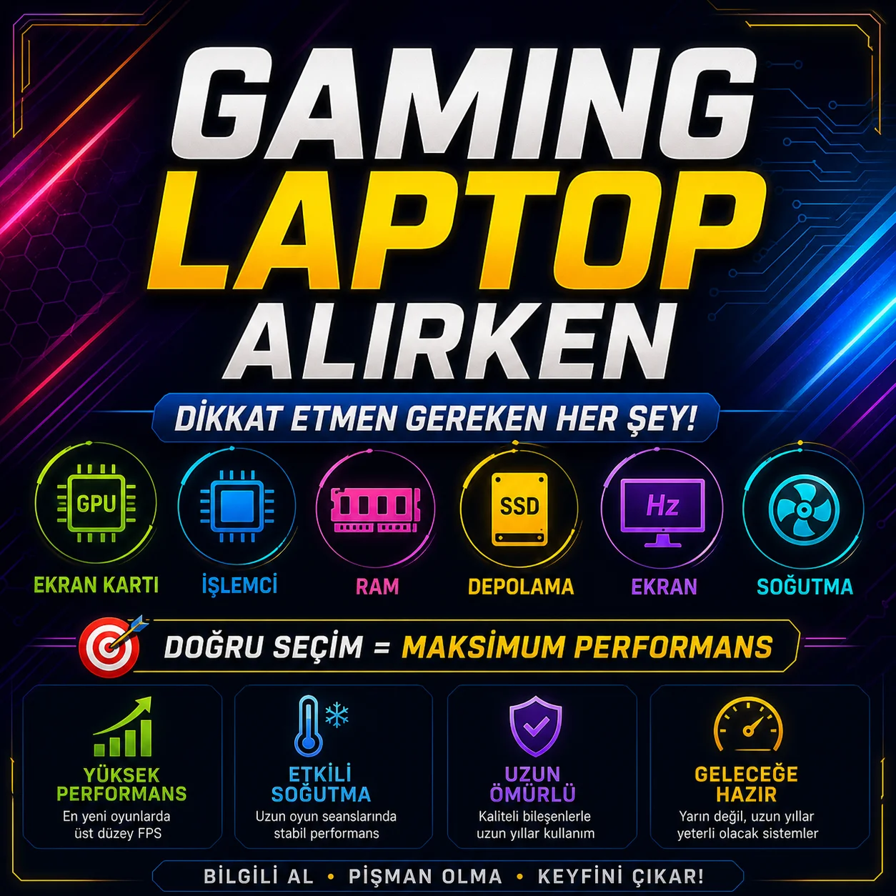 Gaming Laptop Alırken