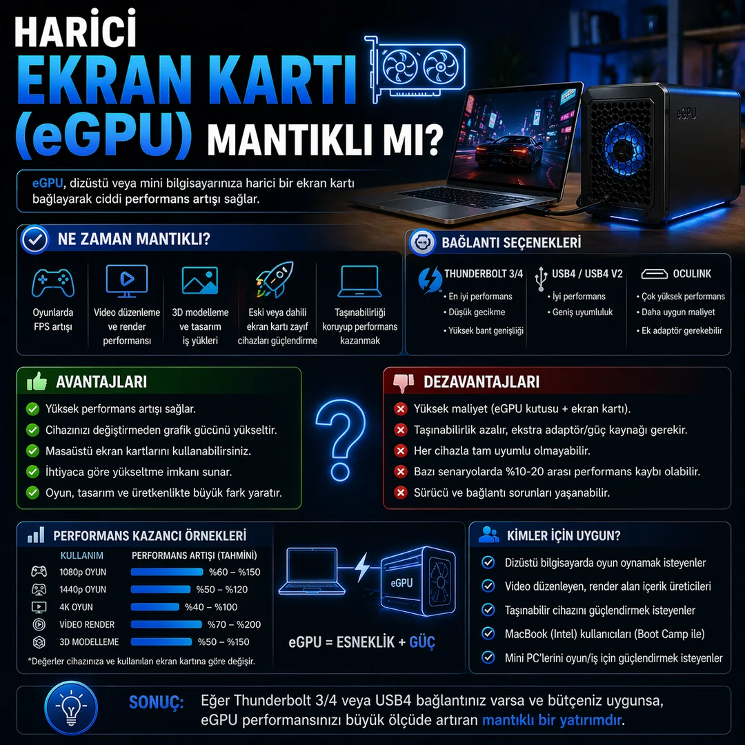 Harici Ekran Kartı Mantıklı mı