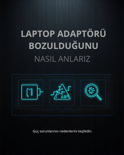Laptop Adaptörü Bozulduğunu Nasıl Anlarız