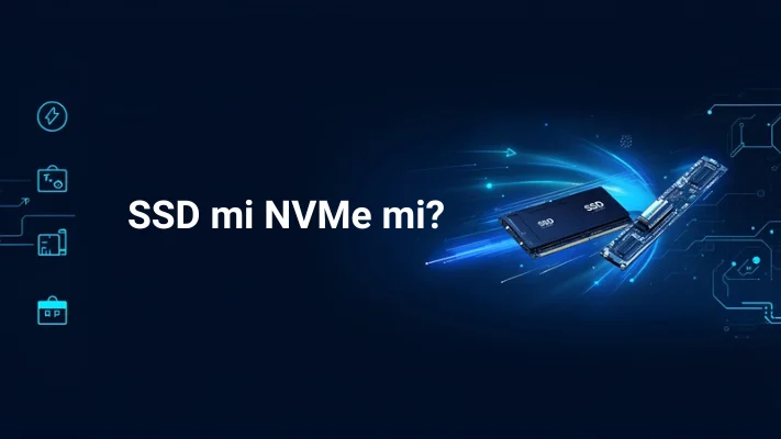 SSD mi NVMe mi? 2025 Güncel Karşılaştırma