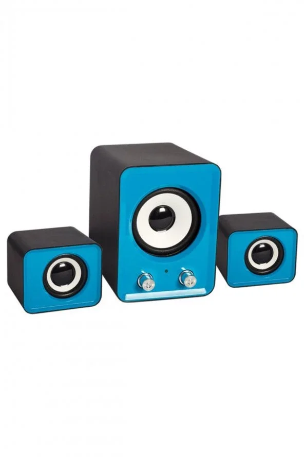 MAGICVOICE FT-202 2+1 USB MİNİ HOPARLÖR - SPEAKER (5V+2V+2V - 4 OHM)