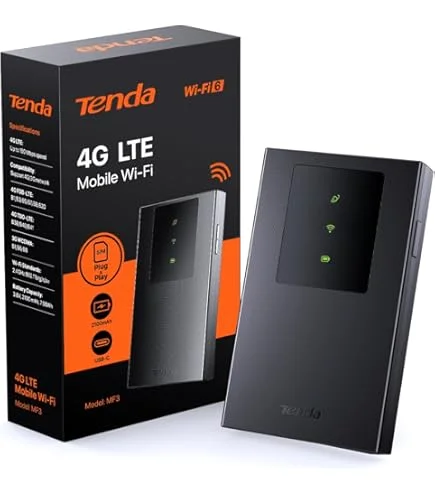 TENDA 4G180 4G LTE MOBİL ROUTER SIM KARTLI